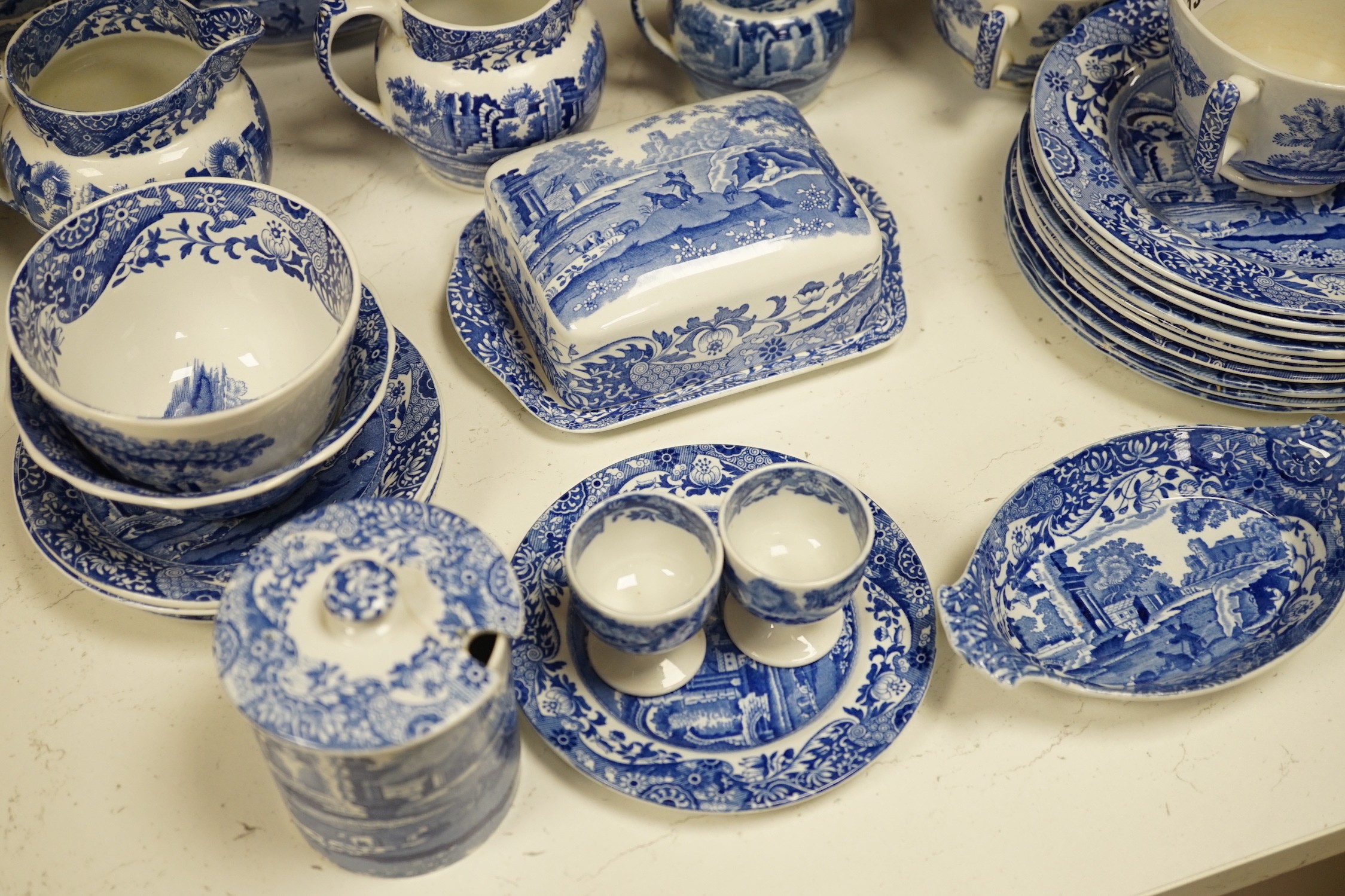 A group of Spode Italian tea wares